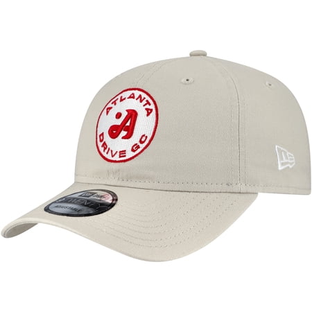 Men's New Era Tan Atlanta Drive GC TGL Team 9TWENTY Adjustable Hat