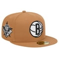thumbnail image 1 of Men's New Era Tan Brooklyn Nets Color Pack 59FIFTY Fitted Hat, 1 of 6
