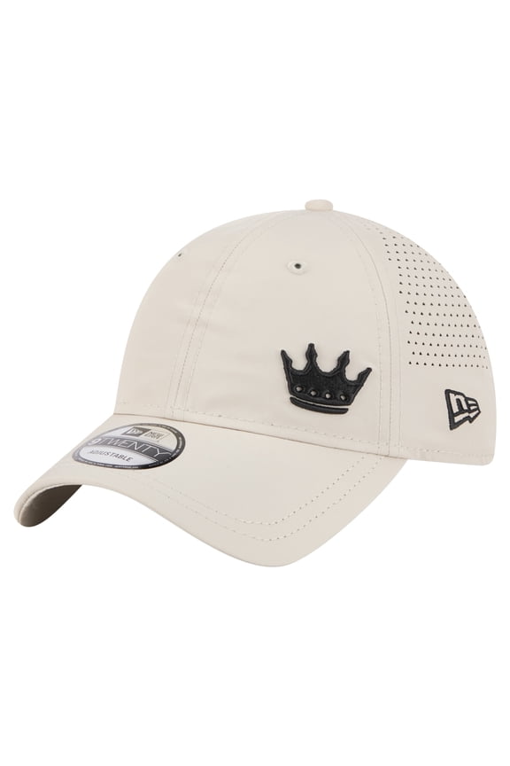 Men's-New Era Tan Charlotte FC Active 9TWENTY Adjustable Hat