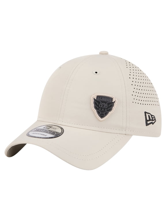Men's-New Era Tan D.C. United Active 9TWENTY Adjustable Hat