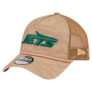 Mens New Era Tan New York Jets Wheat Camo 9FORTY Adjustable Hat