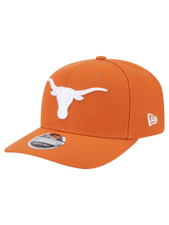 Men's New Era Texas Orange Texas Longhorns Team Collective 9SEVENTY Stretch-Snap Adjustable Hat