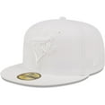 thumbnail image 1 of Men's New Era Toronto Blue Jays White on White 59FIFTY Fitted Hat, 1 of 6