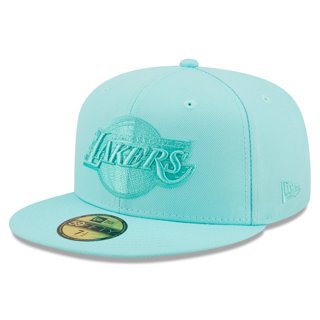 Men's New Era Olive Los Angeles Lakers Color Pack 59FIFTY Fitted Hat