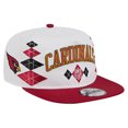 thumbnail image 1 of Men's New Era  White Arizona Cardinals Argyle 19TWENTY Adjustable Hat, 1 of 5
