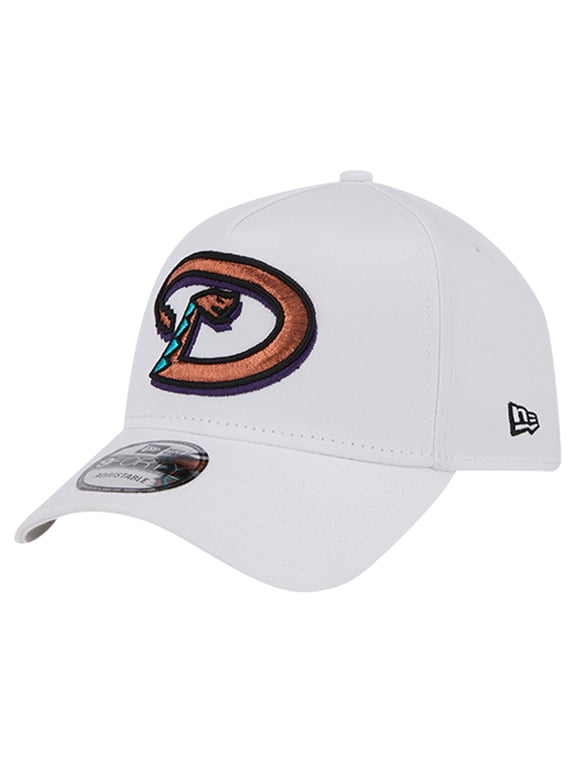 Men's New Era White Arizona Diamondbacks TC A-Frame 9FORTY Adjustable Hat
