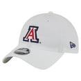 thumbnail image 1 of Men's New Era White Arizona Wildcats Active Ripstop 9TWENTY Adjustable Hat, 1 of 5