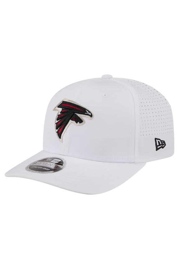 Men's New Era White Atlanta Falcons Name Plate 9SEVENTY Adjustable Hat