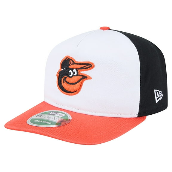 Men's New Era White Baltimore Orioles Team 19TWENTY Adjustable Hat