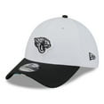 thumbnail image 1 of Men's New Era  White/Black Jacksonville Jaguars 2025 NFL Training Camp 39THIRTY Flex Hat, 1 of 5