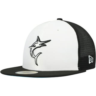 Men's Miami Marlins Fanatics Branded Gray Cooperstown Collection Core  Adjustable Hat
