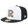 thumbnail image 1 of Men's-New Era  White/Black Rome Emperors Authentic Collection 59FIFTY Fitted Hat, 1 of 6