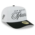 thumbnail image 1 of Men's New Era White/Black San Antonio Spurs 2025 NBA Draft A-Frame 59FIFTY Fitted Hat, 1 of 5