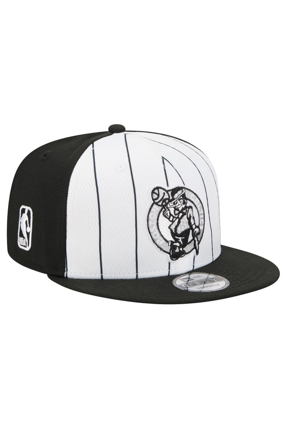 Men's New Era White Boston Celtics 2025 NBA Tip Off 9FIFTY Snapback Hat