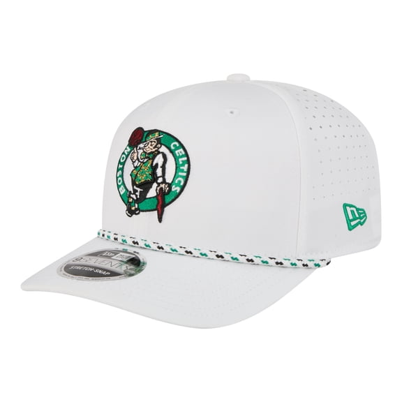 Men's New Era White Boston Celtics 2026 NBA All-Star Game Rope Vented 9SEVENTY Adjustable Hat
