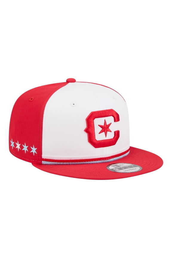 Men's New Era White Chicago Fire 2026 Jersey Hook 9FIFTY Snapback Hat