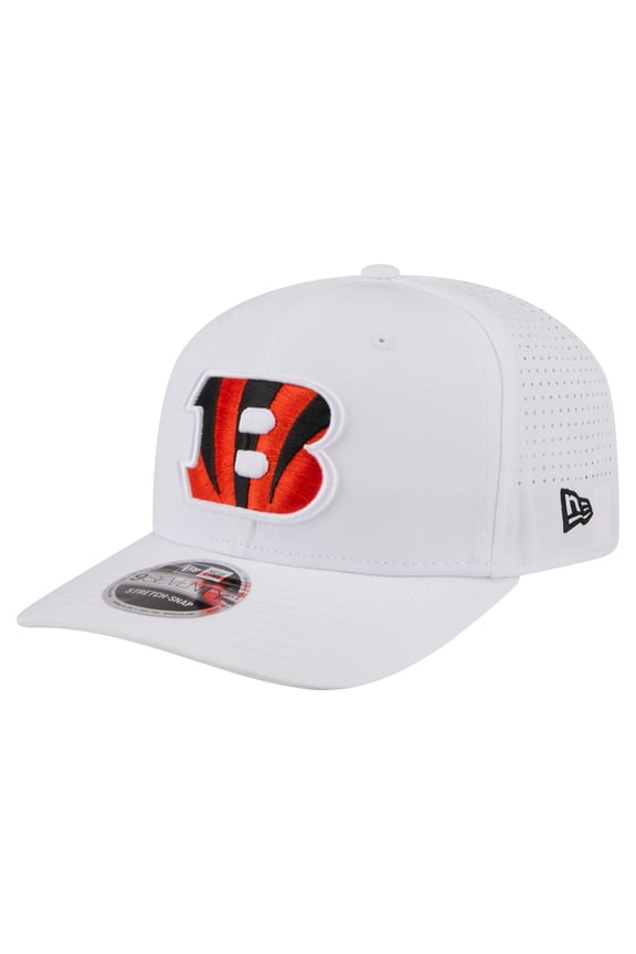 Men's New Era White Cincinnati Bengals Name Plate 9SEVENTY Adjustable Hat