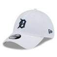 thumbnail image 1 of Men's New Era White Detroit Tigers 39THIRTY Flex Hat, 1 of 6