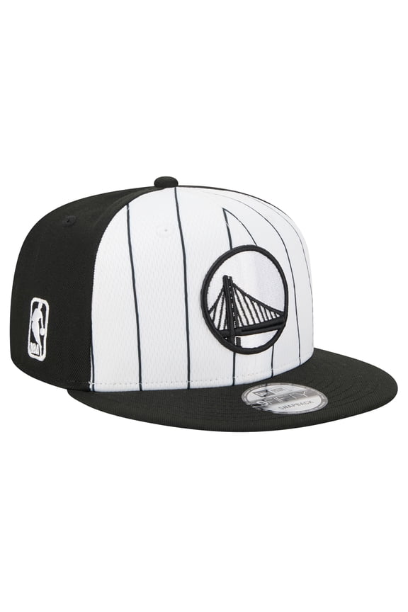 Men's New Era  White Golden State Warriors 2025 NBA Tip Off 9FIFTY Snapback Hat