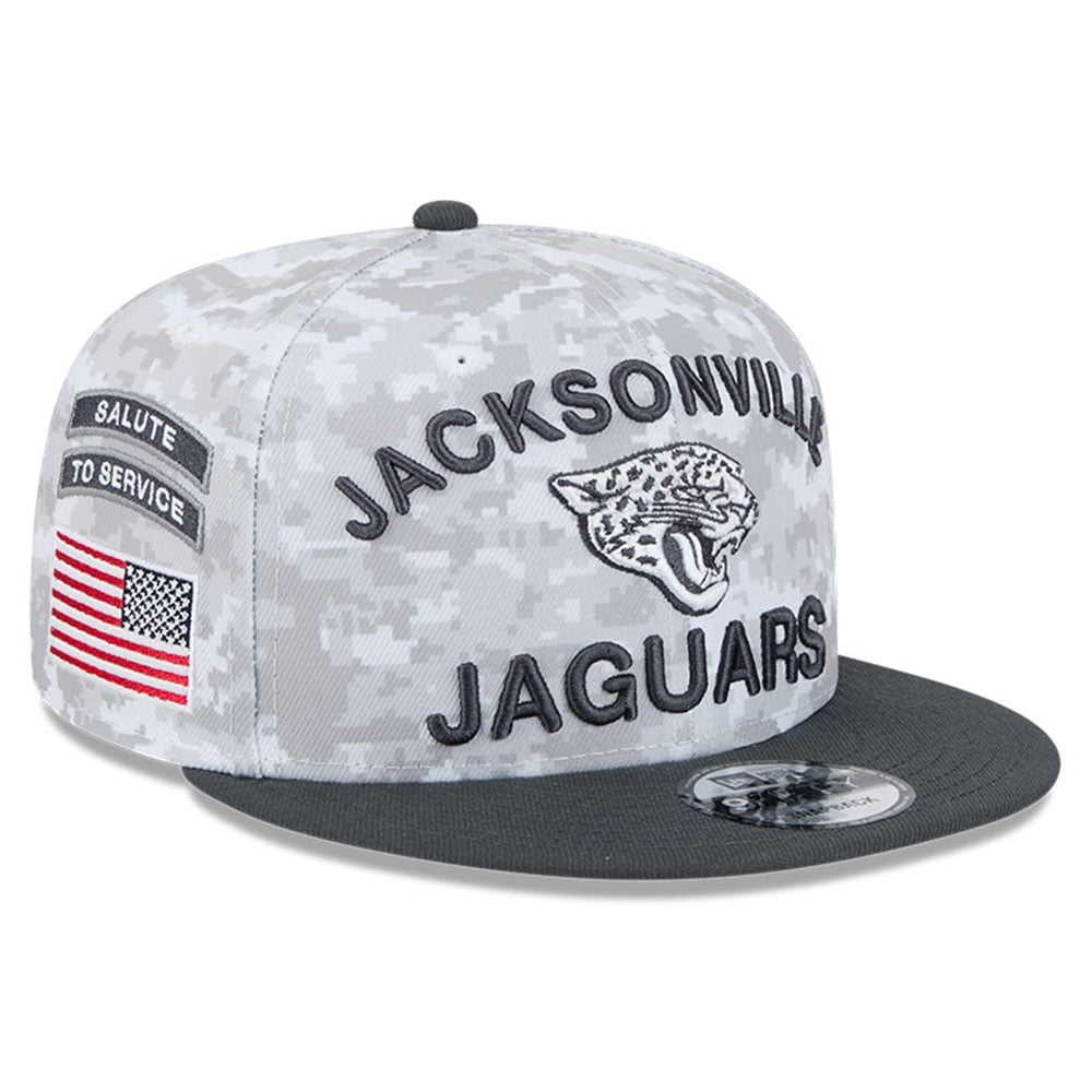 Men's New Era White/Graphite Jacksonville Jaguars 2024 Salute To ...