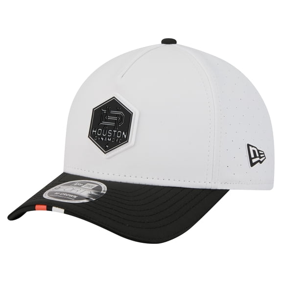 Men's New Era White Houston Dynamo FC 2026 MLS Kick Off 9FORTY M-Crown A-Frame Adjustable Hat