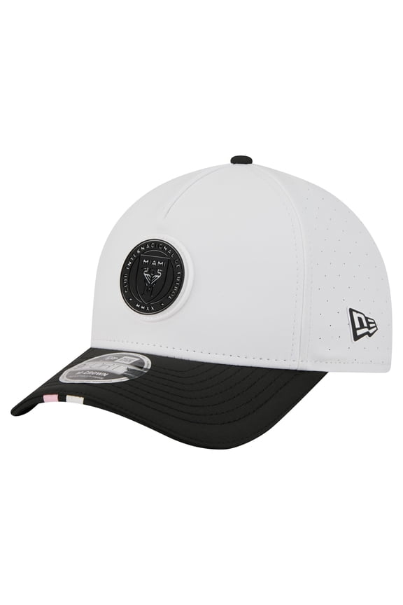 Men's New Era  White Inter Miami CF 2026 MLS Kick Off 9FORTY M-Crown A-Frame Adjustable Hat