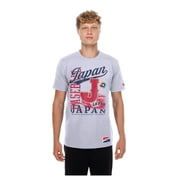 Mens New Era White Japan Baseball 2026 World Baseball Classic Oversized Throwback Distressed T-Shirt
