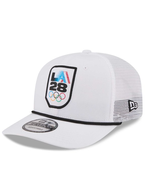Men's New Era White LA28 Summer Olympics Core 9SEVENTY Adjustable Hat