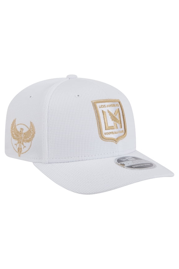 Men's New Era White LAFC 2025 Jersey Hook 9SEVENTY Stretch-Snap Hat