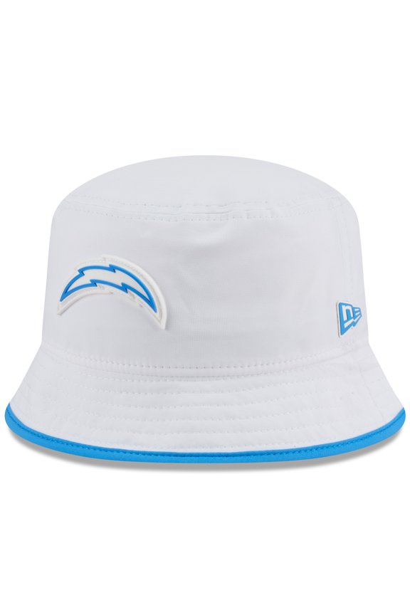 Men's New Era  White Los Angeles Chargers 2025 NFL Training Camp Stretch Bucket Hat