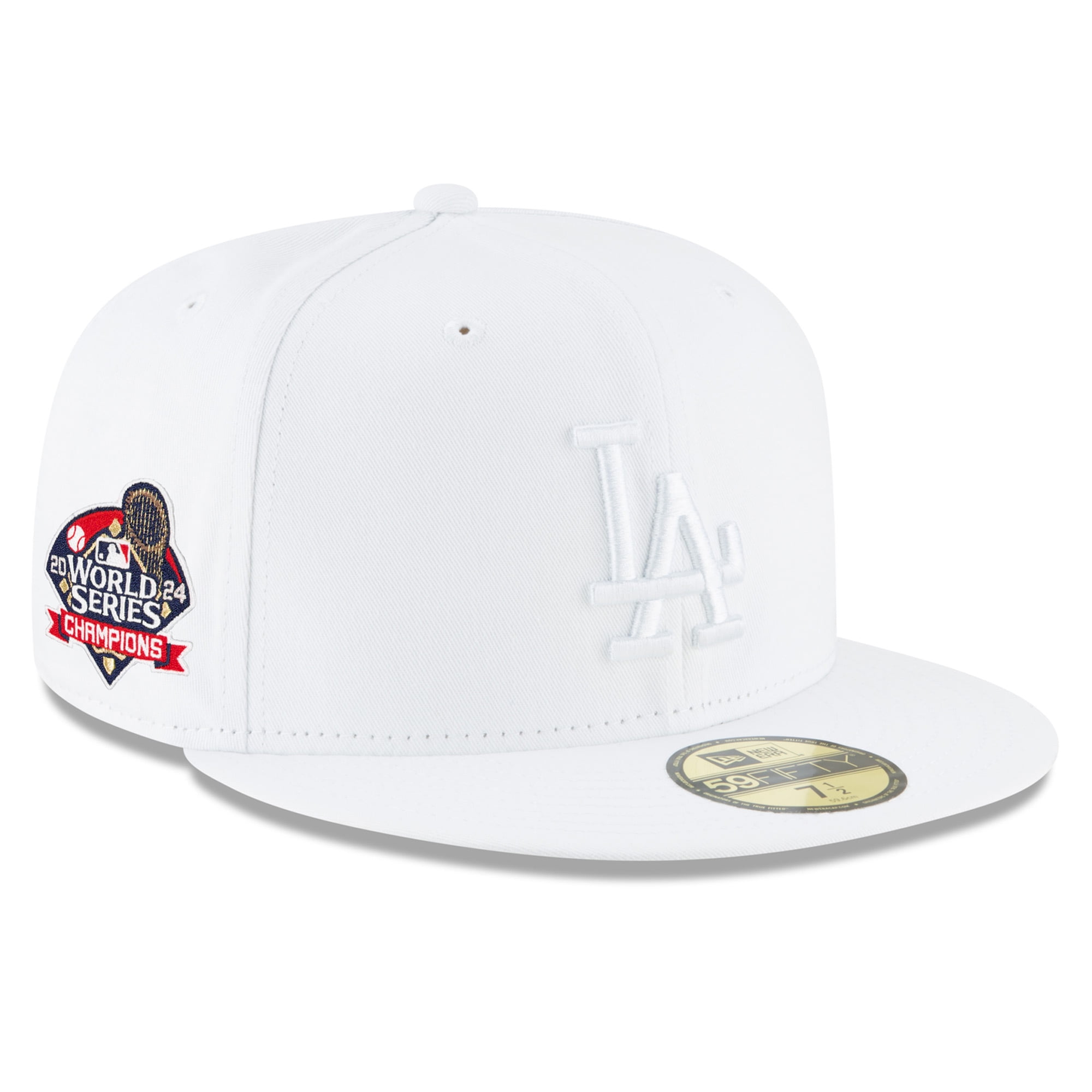 Men's New Era White Los Angeles Dodgers 2024 World Series Champions