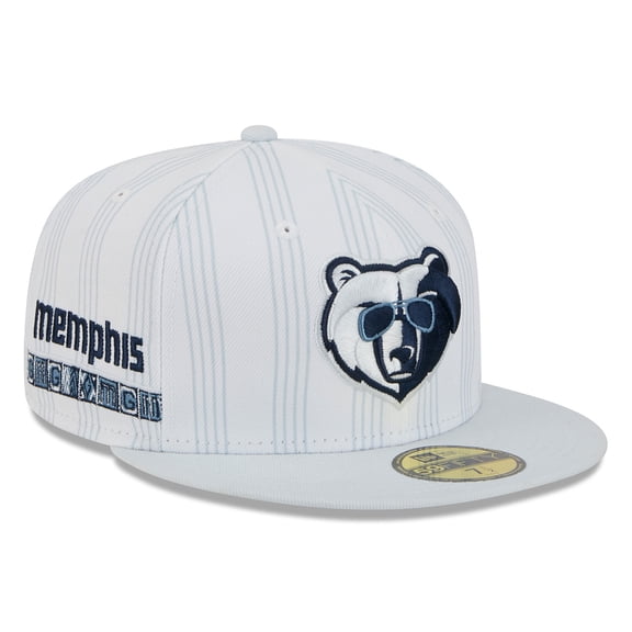 Men's New Era White Memphis Grizzlies 2025/26 City Edition Alternate 59FIFTY Fitted Hat