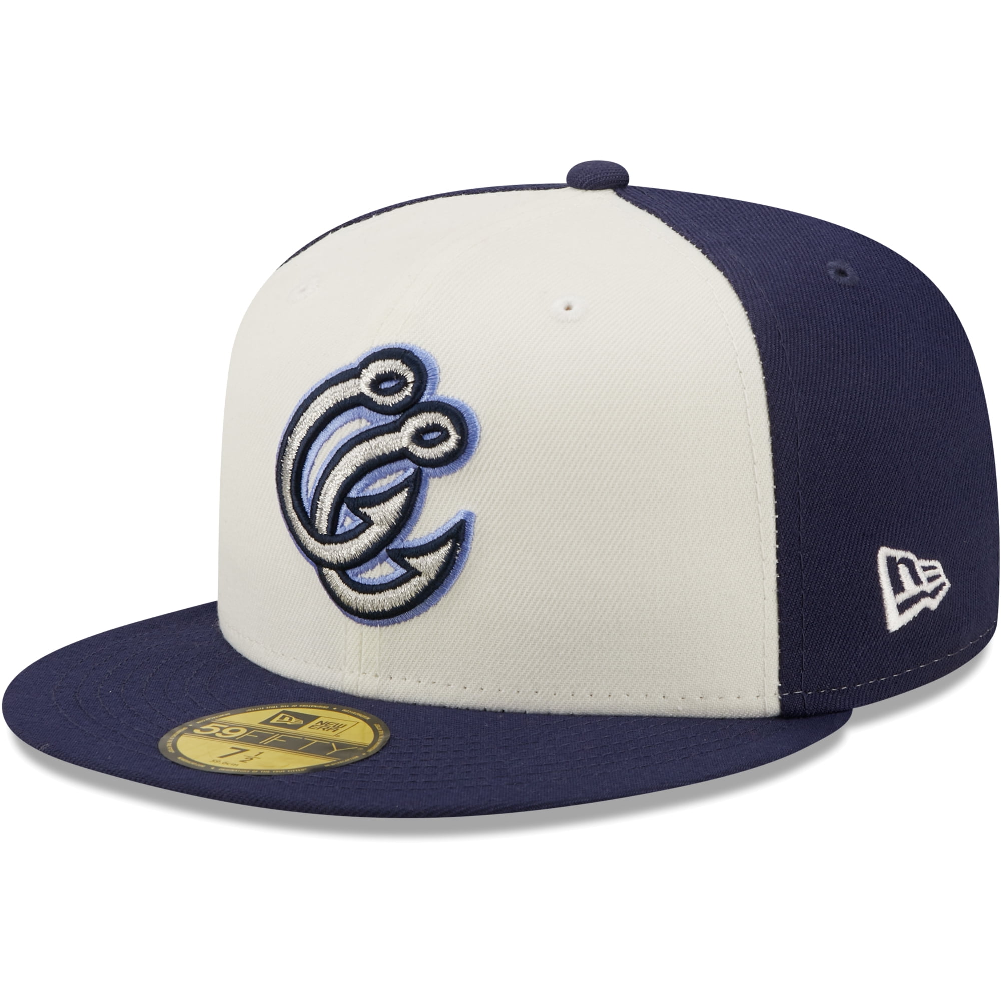 Men's New Era White/Navy Corpus Christi Hooks Authentic Collection