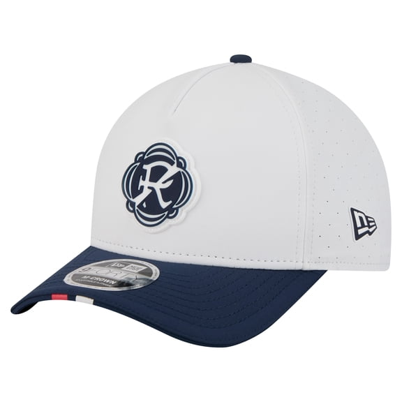 Men's New Era White New England Revolution 2026 MLS Kick Off 9FORTY M-Crown A-Frame Adjustable Hat