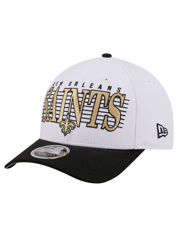 Men's New Era White New Orleans Saints Loyal 9FORTY M-Crown Adjustable Hat
