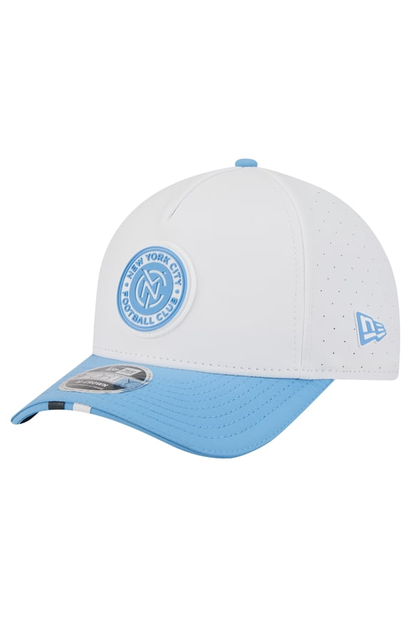 Men's New Era White New York City FC 2026 MLS Kick Off 9FORTY M-Crown A-Frame Adjustable Hat