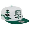 thumbnail image 1 of Men's New Era  White New York Jets Argyle 19TWENTY Adjustable Hat, 1 of 5