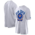 thumbnail image 1 of Men's New Era White New York Knicks Throwback Prep Oversized T-Shirt, 1 of 3