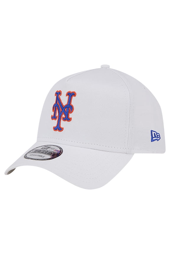 Men's New Era White New York Mets TC A-Frame 9FORTY Adjustable Hat