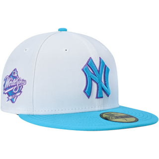 New York Yankees New Era Spring Color Two-Tone 59FIFTY Fitted Hat - Light  Blue/Neon Green