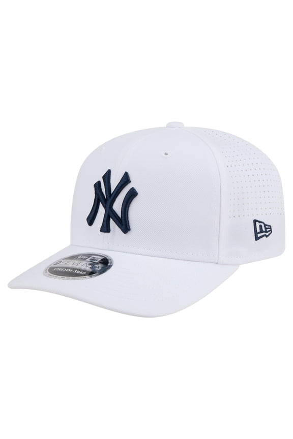 Men's New Era White New York Yankees COOLERA 9SEVENTY Adjustable Hat