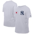 thumbnail image 1 of Men's New Era White New York Yankees Japanese Flag T-Shirt, 1 of 4