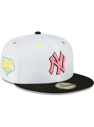 Men's New Era Black Las Vegas Raiders Neon 59FIFTY Fitted Hat