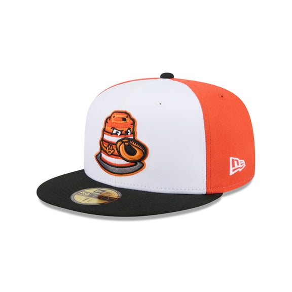 Men's-New Era White Peoria Chiefs Theme Nights 59FIFTY Fitted Hat