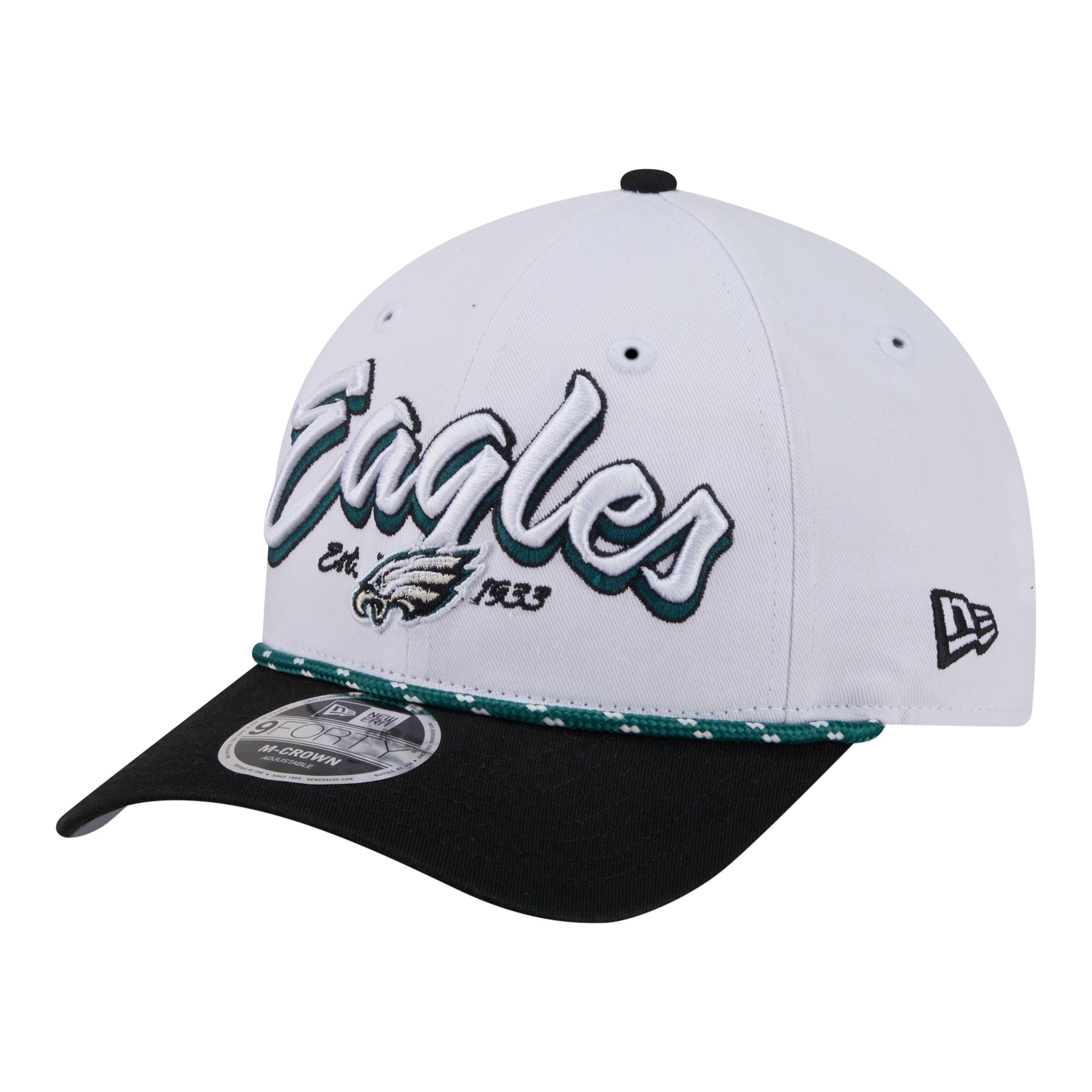 Loyal Frame Men's New Era White Philadelphia Eagles Team Loyal A-Frame 9FORTY ...