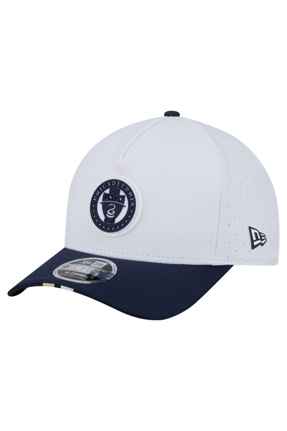 Men's New Era  White Philadelphia Union 2026 MLS Kick Off 9FORTY M-Crown A-Frame Adjustable Hat