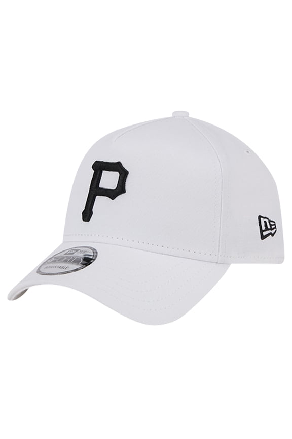 Men's New Era White Pittsburgh Pirates TC A-Frame 9FORTY Adjustable Hat