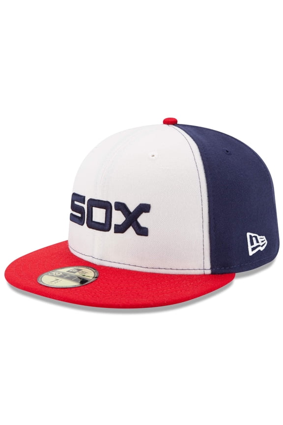 Men's New Era White/Red Chicago White Sox Authentic Collection On-Field 59FIFTY Fitted Hat