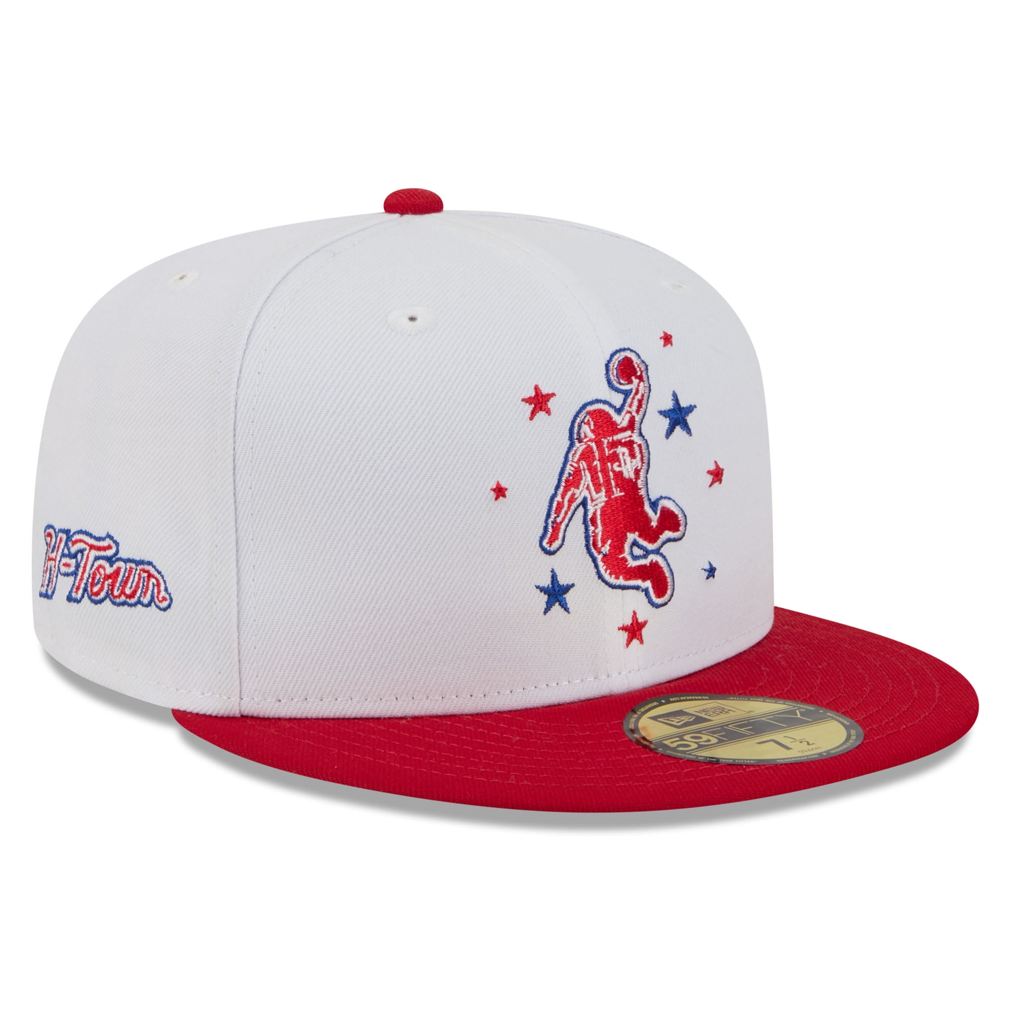Men's New Era White/Red Houston Rockets 2025/26 City Edition 59FIFTY ...