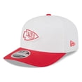 thumbnail image 1 of Men's New Era  White/Red Kansas City Chiefs 2025 NFL Training Camp 9SEVENTY Adjustable Hat, 1 of 5